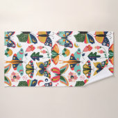 Papier peint transparent et lisible Motif avec Boh (Serviette de bain)