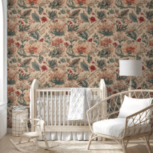 Papier Peint Tropical Vintage