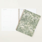 Papier peint tulipe classique vert de William Morr (Devant avec enveloppe)