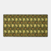 Papier peint Tulipe et Lys vert de William Morris (Recto)