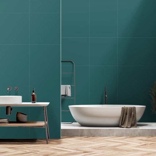 Papier Peint Turquoise Transformateur (Salle de bain)
