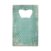 Papier peint Turquoise vintage (Dos)