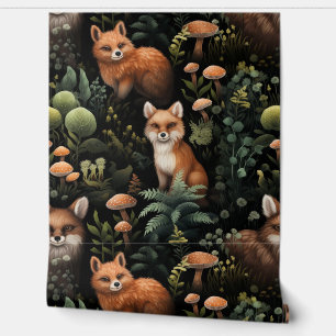 Papier Peint Twilight Forest Friends Botanical
