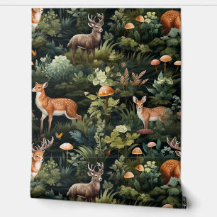 Papier Peint Twilight Forest Friends Botanical