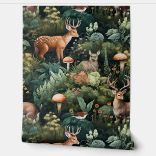 Papier Peint Twilight Forest Friends Botanical