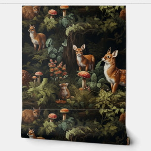 Papier Peint Twilight Forest Friends Botanical