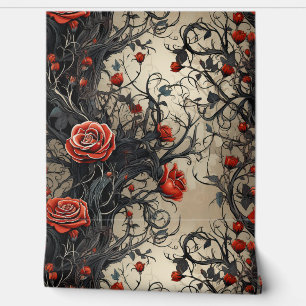Papier Peint Twilight Thorns Botanical