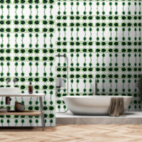 un bouquet de fleurs vertes sur un arrière - plan 