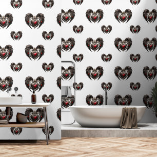 Papier Peint Un coeur gothique magnifique, élégant,