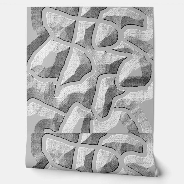 Papier Peint Un gaufrage unique "Ratti_Creative_Arts" (Déroulement)