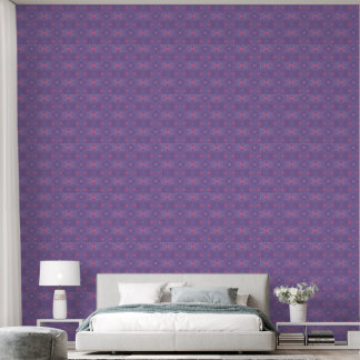 Papier Peint Un Motif de printemps violet et rose