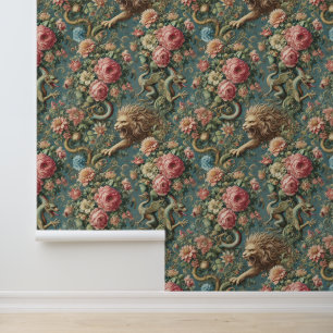 Papier Peint Un mythos florissant - Mythique design victorien