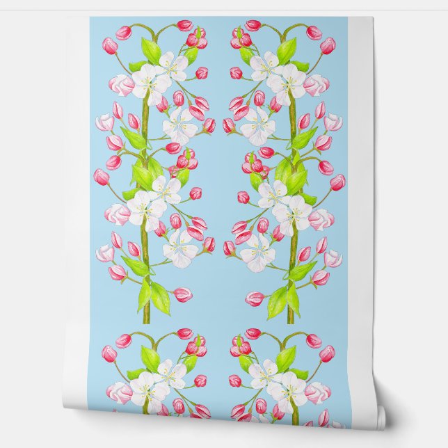 Papier Peint Un printemps enchanteur sur un (Déroulement)