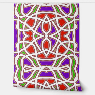 Papier Peint Un Wallpap multicolore vintage "Ratti_Creative_Art