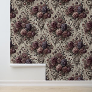 Papier Peint Une Délicate Répulsion - Décor victorien gothique