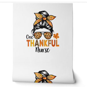 Papier Peint Une infirmière remerciante Thanksgiving Femmes Mes