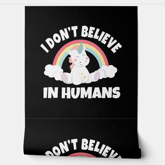 Papier Peint Unicorne humains (Déroulement)