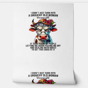 Papier Peint Vache Je ne me suis pas contentée de me transforme
