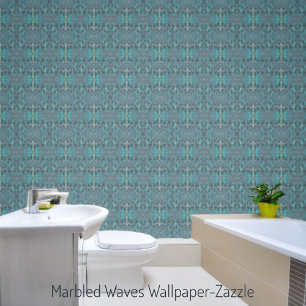 Papier Peint Vagues marbrées II