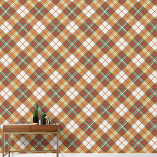 Papier Peint Vérificateurs blancs verts Brown