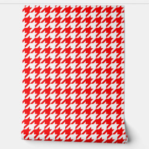Papier Peint Vérification de la position de base rouge et blanc