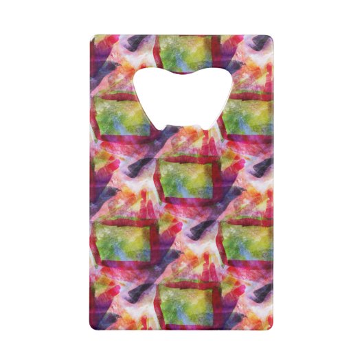 Papier peint vert et rouge abstrait (Dos)