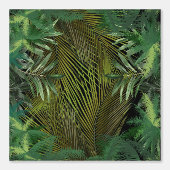 Papier peint vert Plante (Recto)