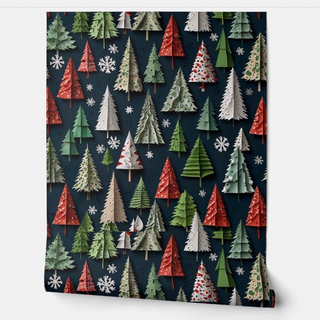 Papier peint VIBRANT CHRISTMAS (Déroulement)