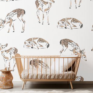 Papier Peint Vintage Deer