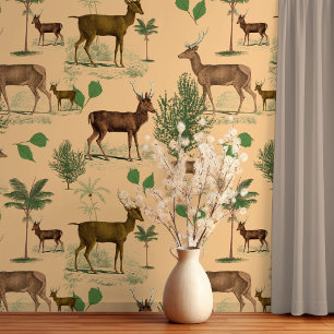 Papier Peint Vintage Deer