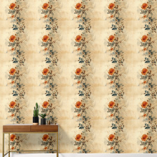 Papier Peint Vintage Floral