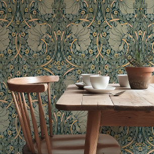 Papier Peint Vintage Pimpernel William Morris Floral