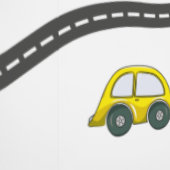 Papier Peint Voitures Peau et bâton amovible Baby Boy Nursery (Couture)