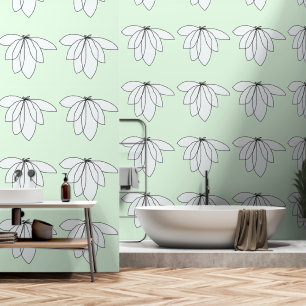 Papier Peint VOL Vert pâle