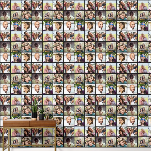 Papier Peint VOS 9 photos et la couleur désirée (Couloir)