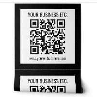 Votre nom d'entreprise et code QR modifiable