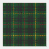 Papier Peint Wall Paper - Green Tartan (Recto)