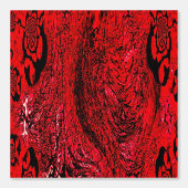 Papier Peint Wallpaper - Black Raspberry & Fiery Spiral (Recto)