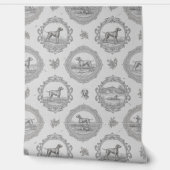 Papier Peint Weimaraner Vizsla Toile: Grayscale Hunting Dog (Déroulement)