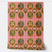 Papier Peint Whimsical animals reading books (Déroulement)