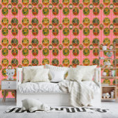 Papier Peint Whimsical animals reading books