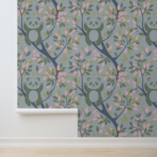 Papier Peint Whimsical Koala Dreams : Pastel Wallpaper