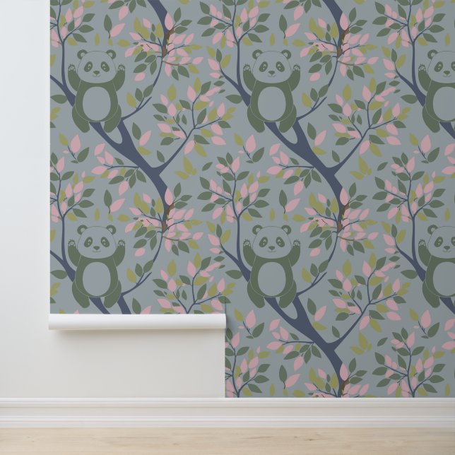 Papier Peint Whimsical Koala Dreams : Pastel Wallpaper (Application)