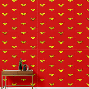 Papier Peint Wonder Woman   Logo classique