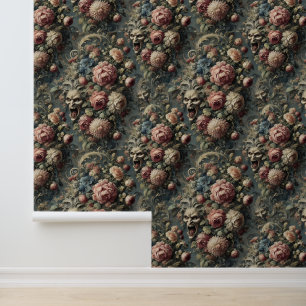Papier Peint 🌿 Wretching Wreath - Gothique victorien