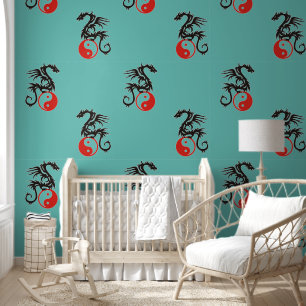 Papier Peint Yin & Yang - Dragon 1