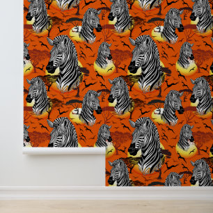 Papier Peint Zebra African Savanna Wild Animal