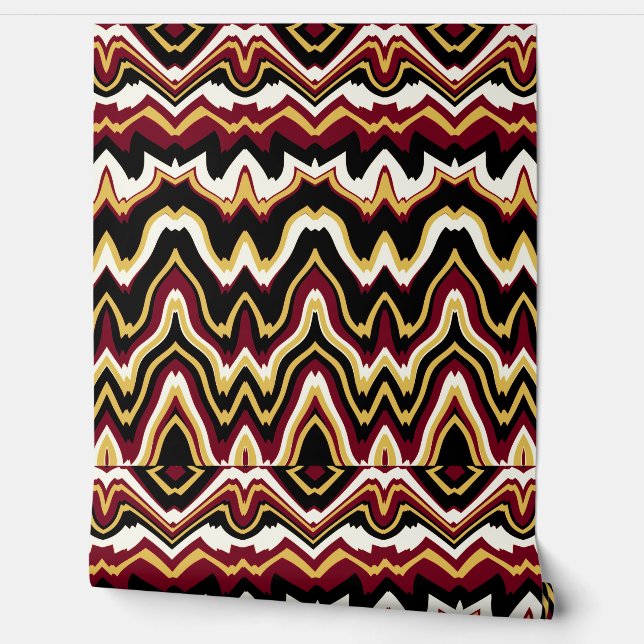 Papier peint Zigzag "Ratti_Creative_Arts" (Déroulement)