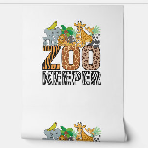 Papier Peint Zookeeper Costume Zebra Wild Print Animal Africain