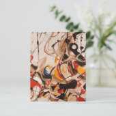 Papier Peinture abstraite (Debout devant)